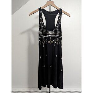 Zen-Knits Embellished Black Dress Women's Dress XSmall Sequined Pretty Concert